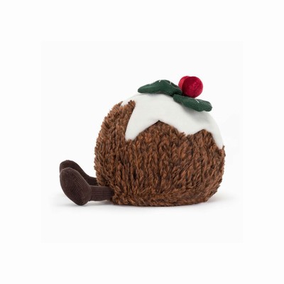 Jellycat Christmas Pudding UK | 31057QGOU